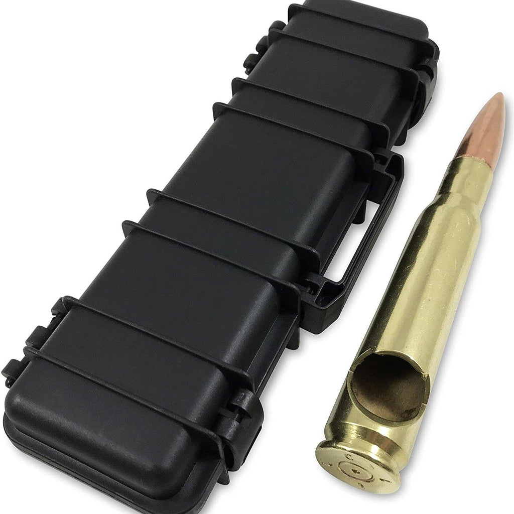 Personalized 50 Caliber BMG Bullet Bottle Black Opener color 