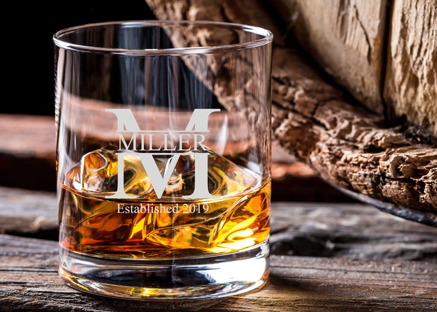 There’s Still Time To Order Personalized Whiskey Glasses For Christmas