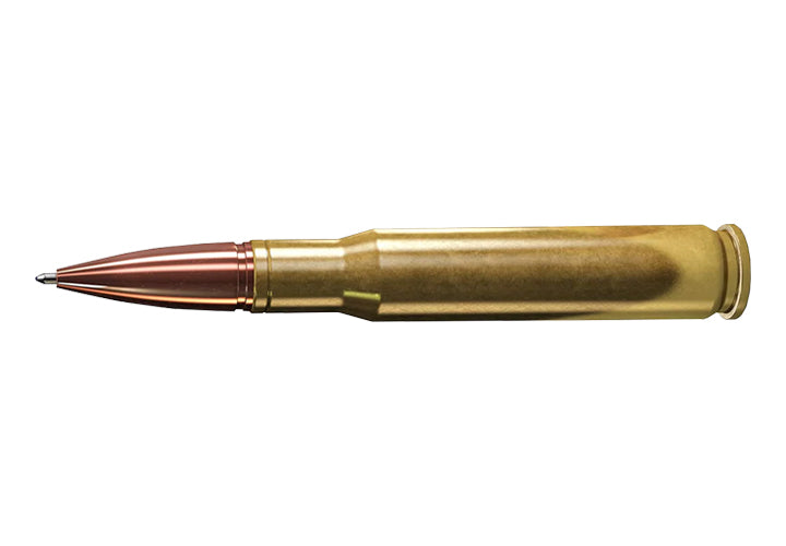 50 BMG Real Bullet Casing Refillable Twist Pen | Old Southern Brass