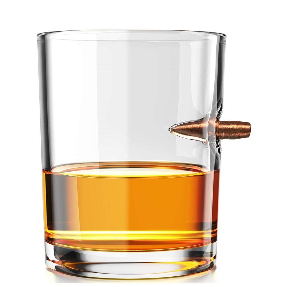 308 Real Solid Copper Whiskey Rocks Glass 10 oz