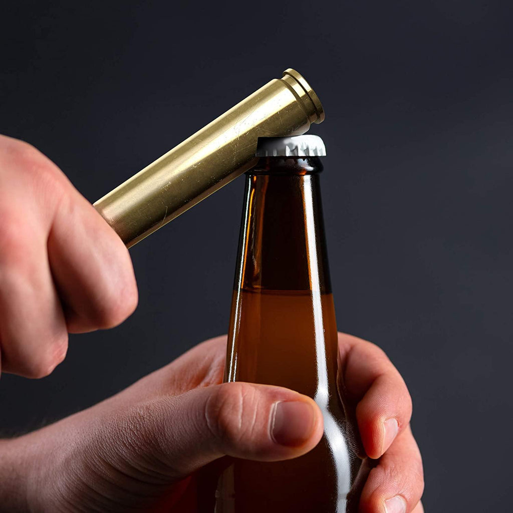 50 Caliber BMG Authentic Brass Bottle Opener for beer