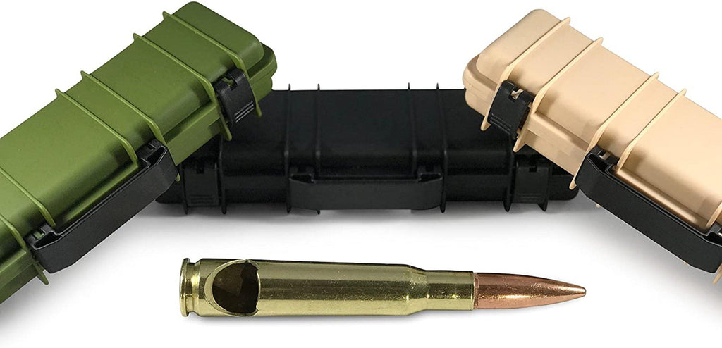 50 Caliber BMG Bottle Opener Real Authentic Polished Brass - Rifle Case Gift Box Included