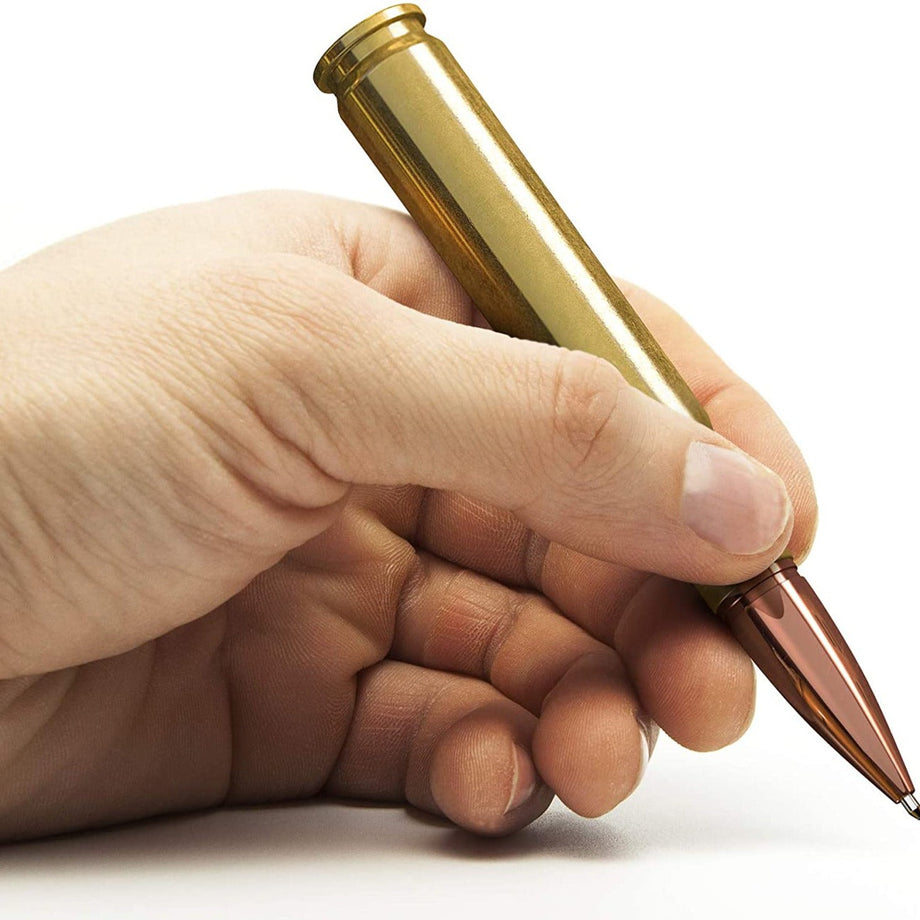 308 Real Bullet Authentic Brass Casing Refillable Twist Pen